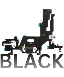 iPhone 11 Charging Port Flex Black (Premium)