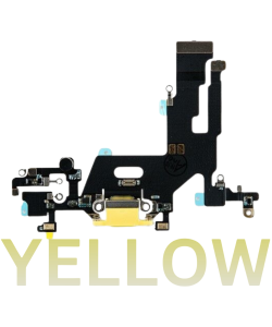 iPhone 11 Charging Port Flex Yellow (Premium)