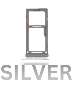 Samsung SM-G970 / G973 / G975 / G977 Galaxy S10e / S10 / S10 Plus / S10 5G Sim Tray Prism Silver