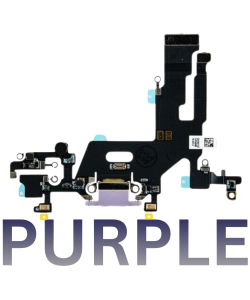 iPhone 11 Charging Port Flex Purple (Premium)