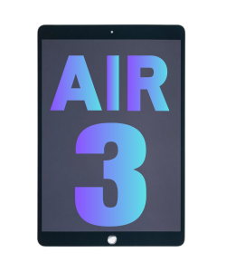 iPad Air 3 Replacement LCD Display Black - Premium Aftermarket