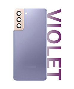 Samsung SM-G996 Galaxy S21 Plus G996 Rear Cover Glass With Camera Lens Violet