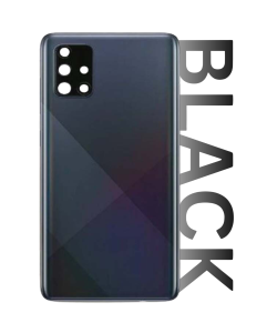 Samsung SM-A715 Galaxy A71 Rear Glass Black