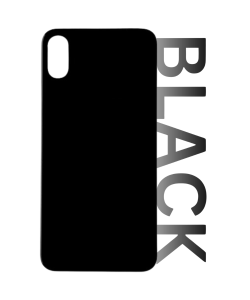 iPhone X Rear Glass (Big Hole) - Space Grey