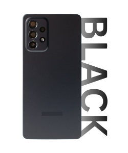 Samsung SM-A526 Galaxy A52 5G Rear Glass With Camera Lens Black