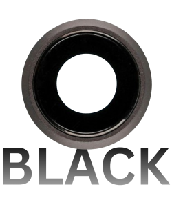 iPhone 7 / 8 Rear Camera Lens With Bezel Black