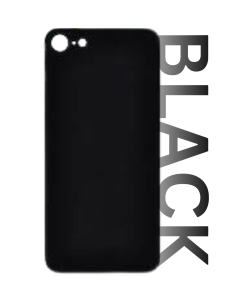 iPhone 8 Rear Glass (Big Hole) - Black