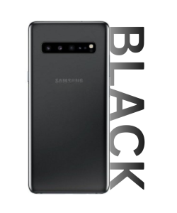 Samsung SM-G977 Galaxy S10 5G Rear Glass With Camera Lens Majestic Black