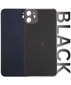 iPhone 11 Premium Aftermarket Rear Glass Black