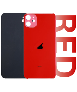 iPhone 11 Premium Aftermarket Rear Glass Red