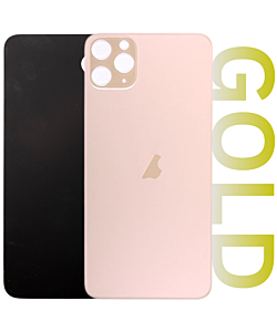 iPhone 11 Pro Max Premium Aftermarket Rear Glass Gold