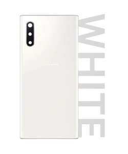 Samsung SM-N975 Galaxy Note 10 Plus Rear Glass With Camera Lens Aura White
