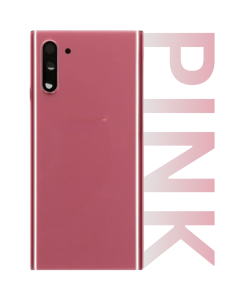 Samsung SM-N975 Galaxy Note 10 Plus Rear Glass With Camera Lens Pink