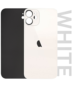 iPhone 12 Premium Aftermarket Rear Glass White