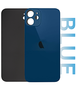 iPhone 12  Premium Aftermarket Rear Glass Blue