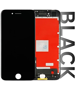 iPhone 8 / SE 2020 / SE 2022 Aftermarket LCD Screen With Backplate - Black