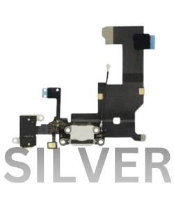 iPhone 5 Charging Port Flex Silver