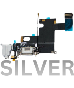 iPhone 6 Charging Port Flex Silver (Premium)