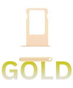 iPhone 6 Sim Tray - Gold