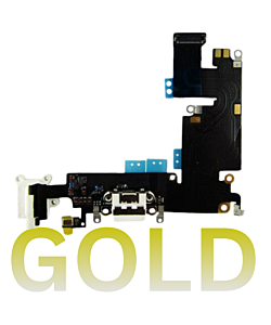 iPhone 6 Plus Charging Port Flex Gold Pull Out