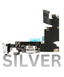 iPhone 6 Plus Charging Port Flex Silver Pull Out
