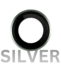 iPhone 6 Plus / 6S Plus Rear Camera Lens WIth Bezel Silver