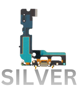 iPhone 7 Charging Port Flex - Silver Pull