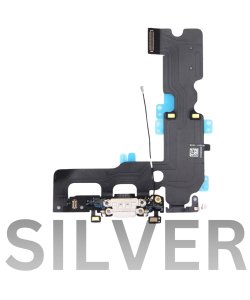 iPhone 7 Plus Charging Port Flex - Silver Pull
