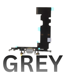 iPhone 8 Charging Port Flex Cable Space Grey (Premium)