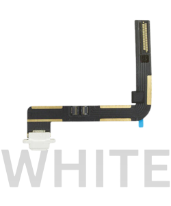 iPad Air / 5 (2017) / 6 (2018) Charging Port Flex White