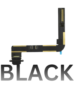 iPad Air / 5 (2017) / 6 (2018) Charging Port Flex Black