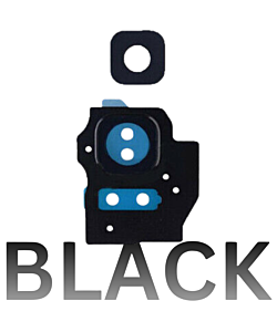 Samsung SM-G955 Galaxy S8 Plus Rear Camera Lens with Cover Bezel Ring Black