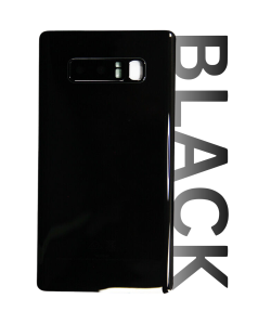 Samsung SM-N950 Galaxy Note 8 Rear Glass With Camera Lens Black
