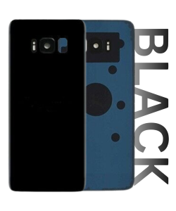 Samsung SM-G955 Galaxy S8 Plus Rear Glass With Camera Lens Black