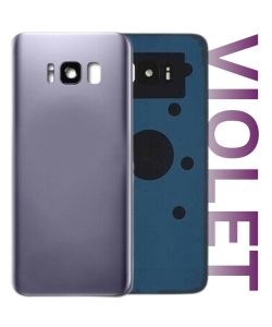 Samsung SM-G955 Galaxy S8 Plus Rear Glass With Camera Lens Grey/Violet