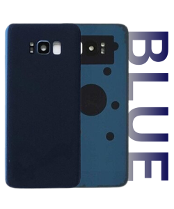 Samsung SM-G955 Galaxy S8 Plus Rear Glass With Camera Lens Blue
