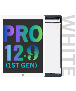 iPad Pro 12.9' 2015 (1st Generation) Replacement LCD Display White - Premium Aftermarket