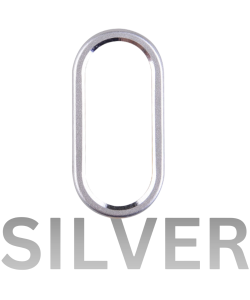 iPhone X Rear Camera Lens Ring - Silver