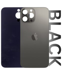 iPhone 13 Pro Max Rear Glass Premium Aftermarket Graphite (Big Hole)