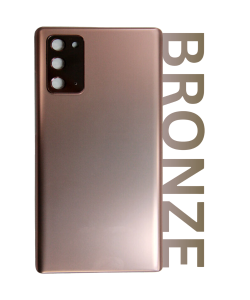 Samsung SM-N980 Galaxy Note 20 Rear Glass With Camera Lens Majestic Bronze