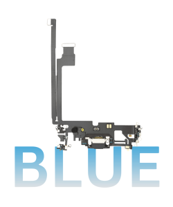 iPhone 12 Pro Max Charging Flex - Blue (Premium)