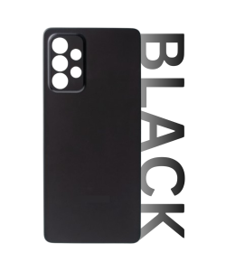 Samsung SM-A528 Galaxy A52s 5G Rear Glass With Camera Lens Black