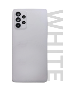 Samsung SM-A528 Galaxy A52s 5G Rear Glass With Camera Lens White
