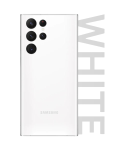 Samsung SM-S908 Galaxy S22 Ultra Rear Cover With Camera Lens Phantom White