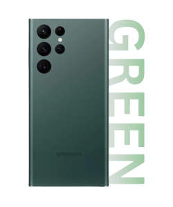 Samsung SM-S908 Galaxy S22 Ultra Rear Cover With Camera Lens Green