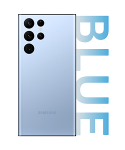 Samsung SM-S908 Galaxy S22 Ultra Rear Cover With Camera Lens Sky Blue