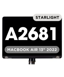 Macbook Air 13" A2681 Complete LCD Display Gold