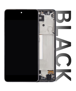 Samsung SM-A528 Galaxy A52s Service Pack LCD Display Black
