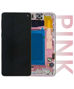 Samsung SM-G973 Galaxy S10 Service Pack LCD Display Replacement Flamingo Pink
