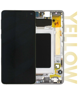 Samsung SM-G973 Galaxy S10 Service Pack LCD Display Replacement Canary Yellow